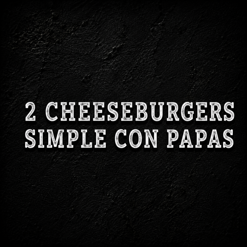 Promo Chees Burger